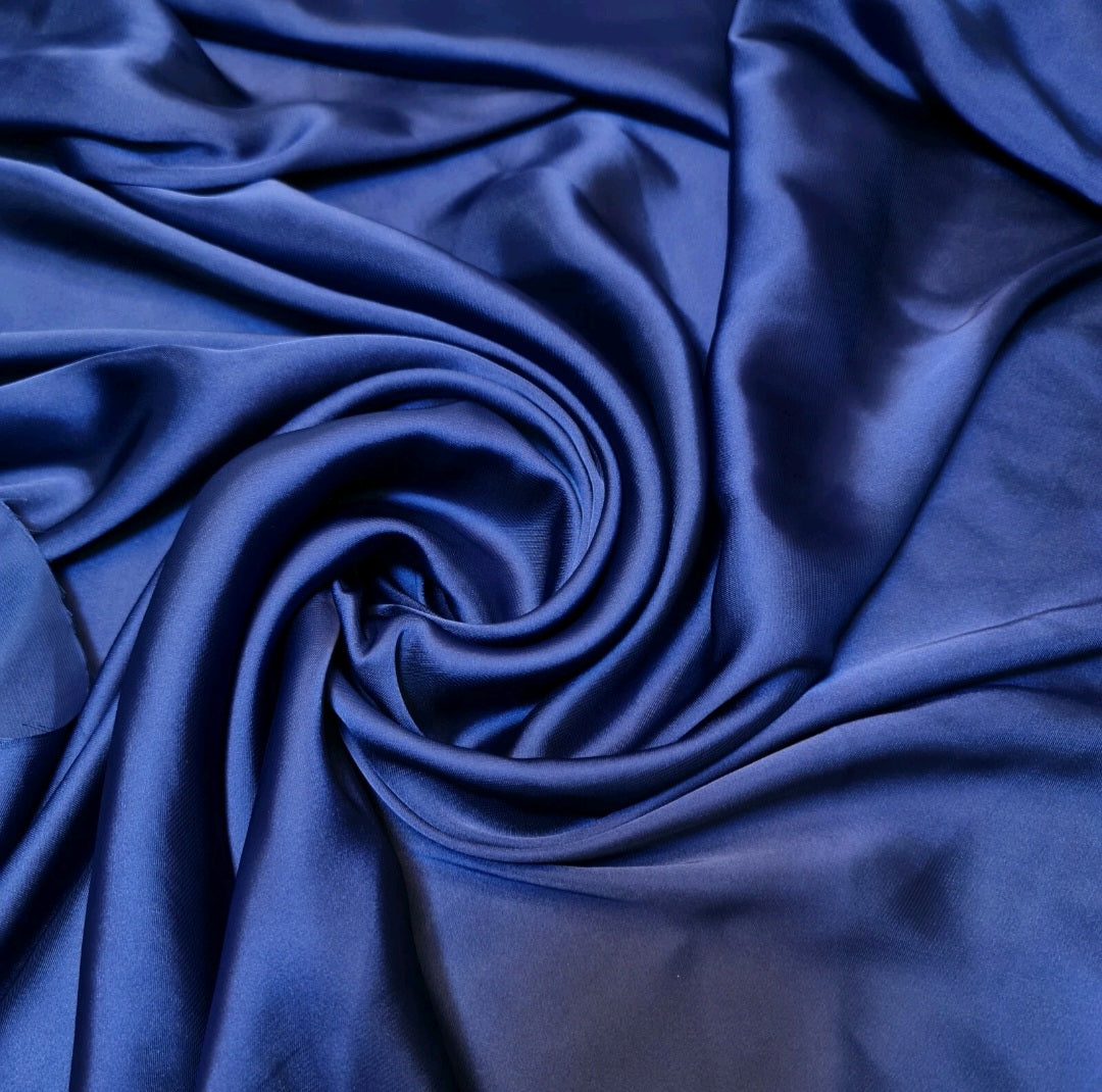 Satin Pearl-Trimmed Cape Abaya Set