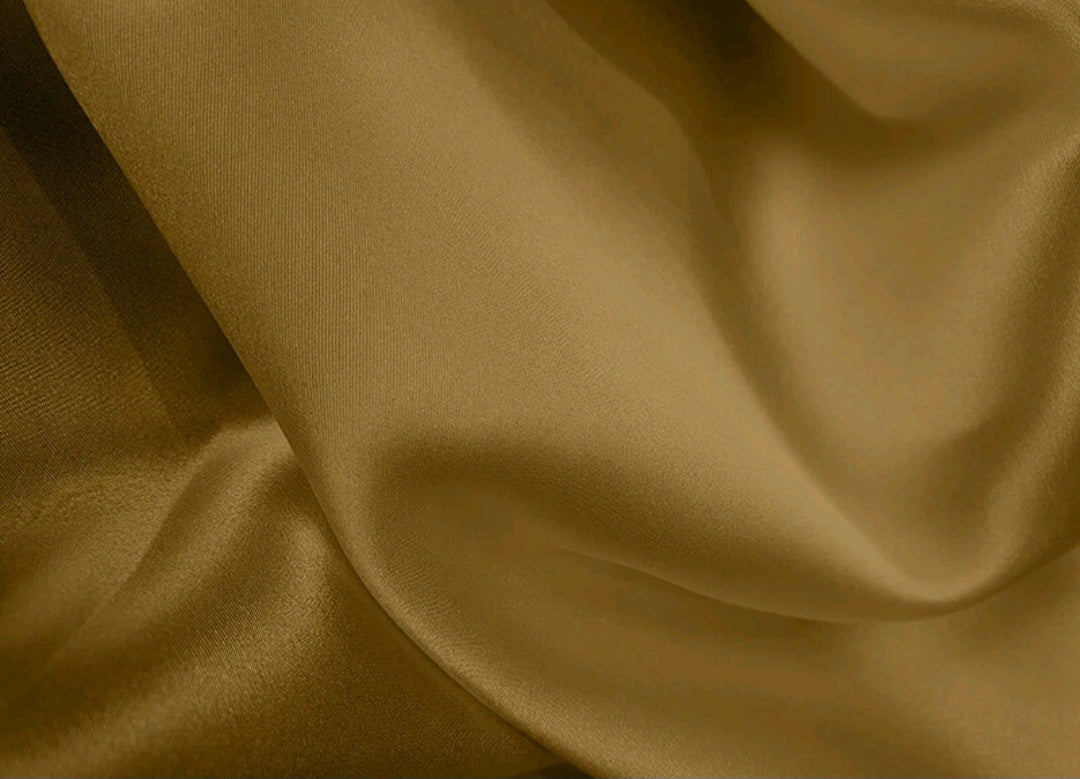 Shimmering Satin 3-Piece Abaya Set