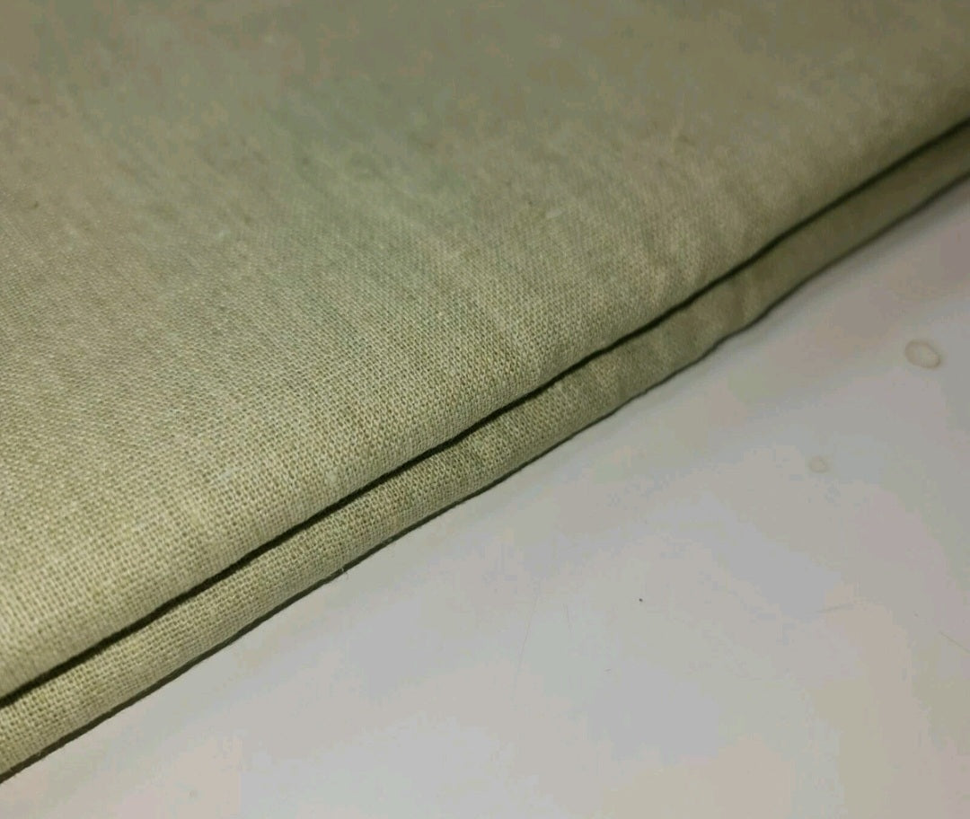 Women's Linen Top & Skirt Set with Cotton Lining